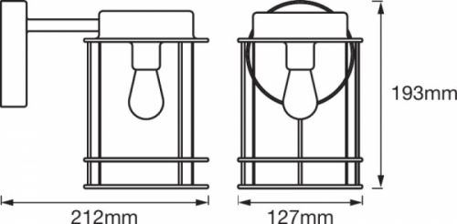 LEDVANCE LED ENDURA CLAS POST DOWN ST venkovní svítidlo