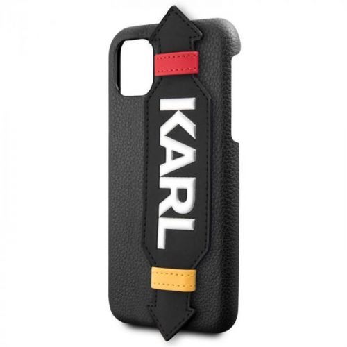 Karl Lagerfeld Strap pro Apple iPhone 11 Pro černý (KLHCN58HDAWBK)