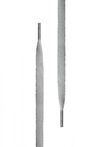 Tkaničky do bot Tubelaces Flat - světle šedé, 140 cm