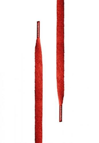Tkaničky do bot Tubelaces Flat - červené, 140 cm