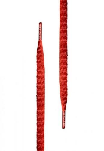 Tkaničky do bot Tubelaces Flat - červené, 140 cm