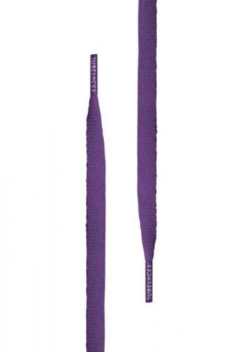 Tkaničky do bot Tubelaces Flat - fialové, 90 cm