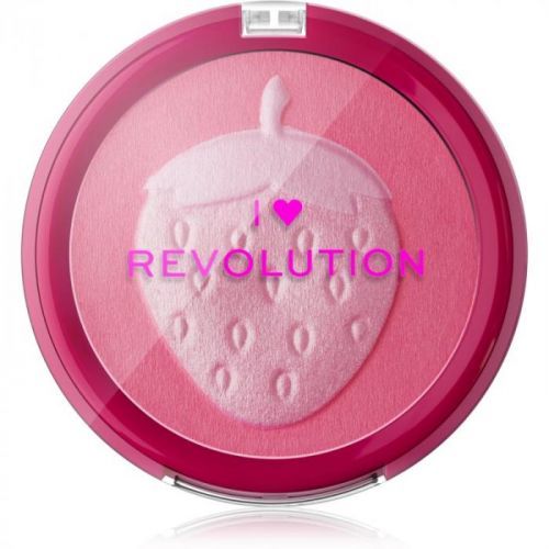 I Heart Revolution Fruity Blusher Strawberry kompaktní tvářenka