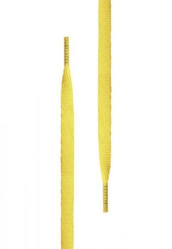 Tkaničky do bot Tubelaces Flat - žluté, 120 cm