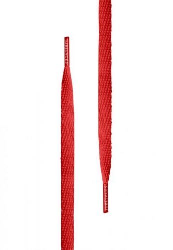 Tkaničky do bot Tubelaces Flat - světle červené, 120 cm