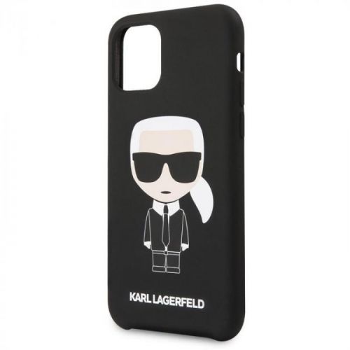 Karl Lagerfeld Iconic pro Apple iPhone 11 černý (KLHCN61SLFKBK)