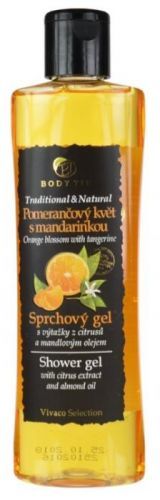 Vivaco Sprchový gel Pomerančový květ s mandarinkou BODY TIP 200 ml