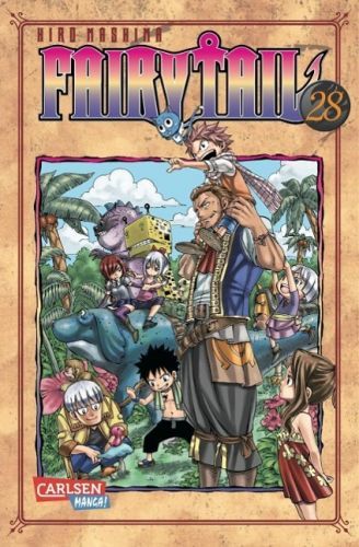 Fairy Tail 28 (Mashima Hiro)(Paperback)(v němčině)