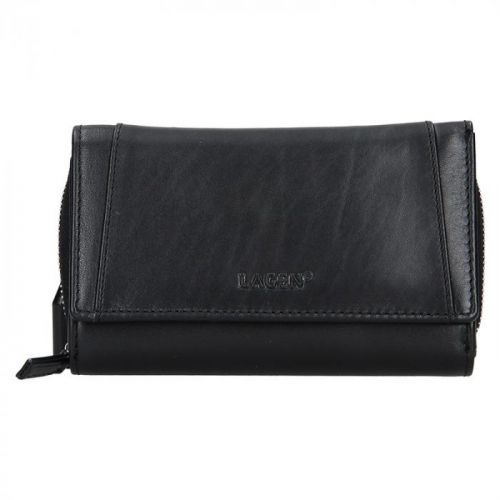 Dámská kožená peněženka Lagen Loretta - černá