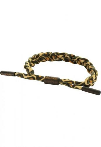 Náramek na ruku Tubelaces TubeBlet - žlutý-černý, 130 cm