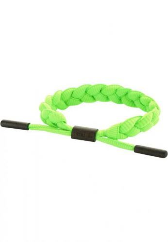 Náramek na ruku Tubelaces TubeBlet - zelený svítící, 150 cm