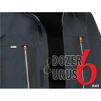 AKCE Geoff Anderson - DOZER 6 + Urus 6 černá vel.XXXL