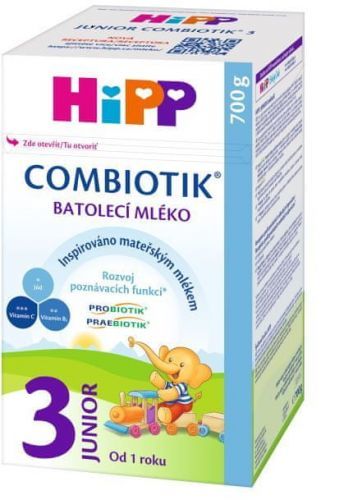 HiPP 3 Junior Combiotik Batolecí mléko 700 g