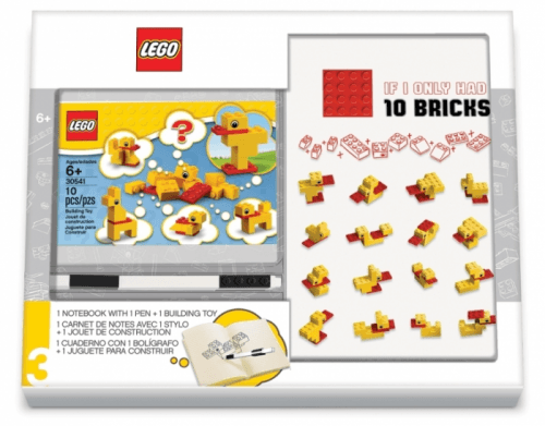 LEGO Stationery Classic Kachny - zápisník s perem a stavebnicí