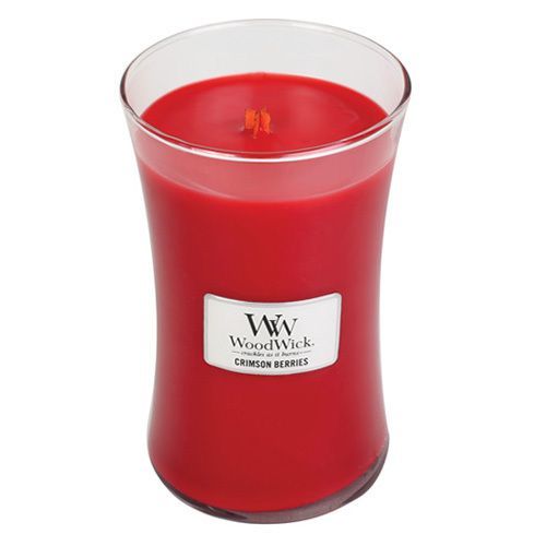 WoodWick Vonná svíčka váza Crimson Berries 609 g