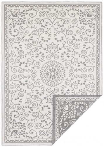 Bougari - Hanse Home koberce Kusový koberec Twin Supreme 103866 Grey/Cream - 80x150 cm Bílá