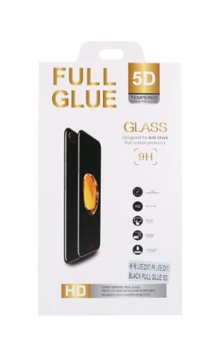 Tvrzené sklo FullGlue na Samsung A20e 5D černé 44004