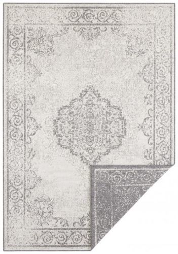 Bougari - Hanse Home koberce Kusový koberec Twin Supreme 103870 Grey/Cream - 80x150 cm Bílá
