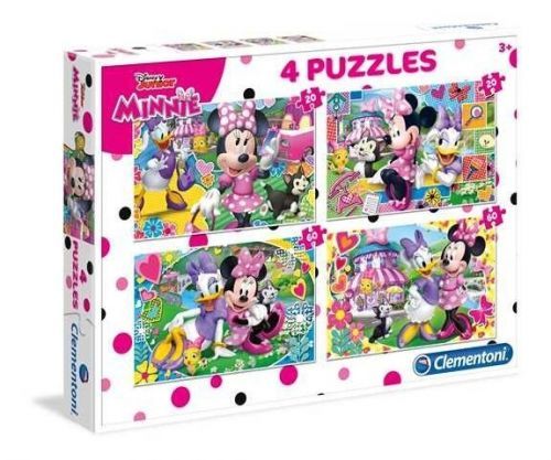 Clementoni 4 Puzzles - Minnie