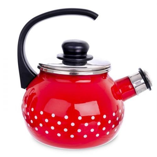 Čajník smalt TEČKA píšť. 1,75 l ORION