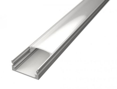 LED Solution Nástěnný profil pro LED pásky N3 bílý délky a typy profilů: Profil bez difuzoru (krytu) 1m