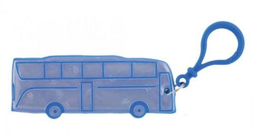 Reflexní přívěsek Altima Autobus - modrý