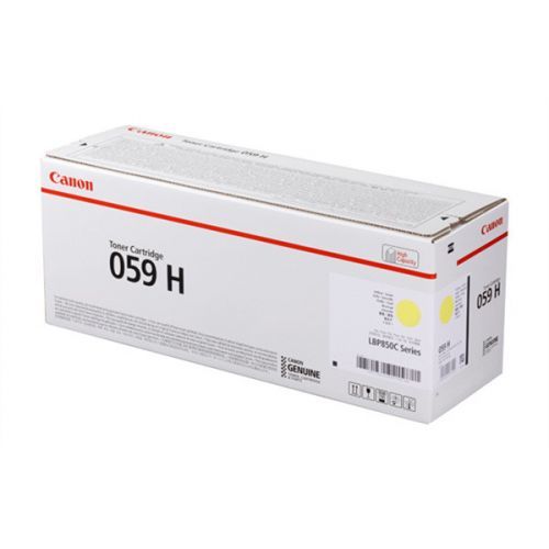 Canon originální toner 059HY, yellow, 13500str., 3624C001, high capacity, Canon LBP852Cx