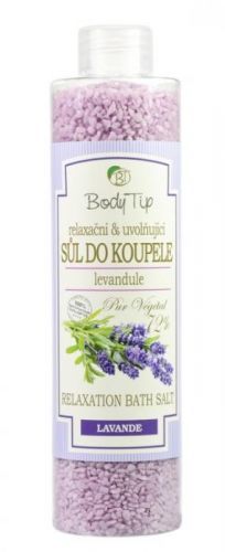 Vivaco Sůl do koupele Levandule BODY TIP 250 g