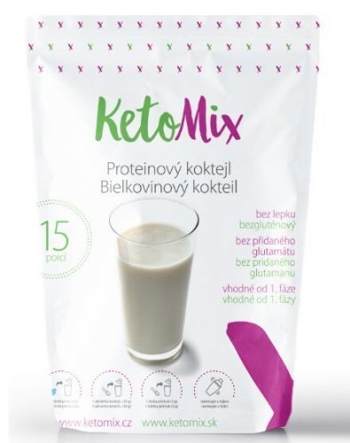KetoMix Proteinový koktejl KetoMix 450 g (15 porcí)