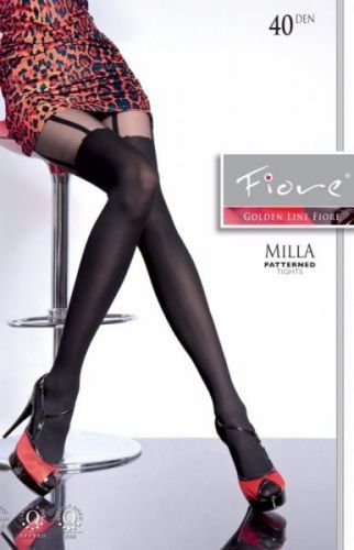 Fiore Milla 40 den Punčochové kalhoty 3-M black/černá