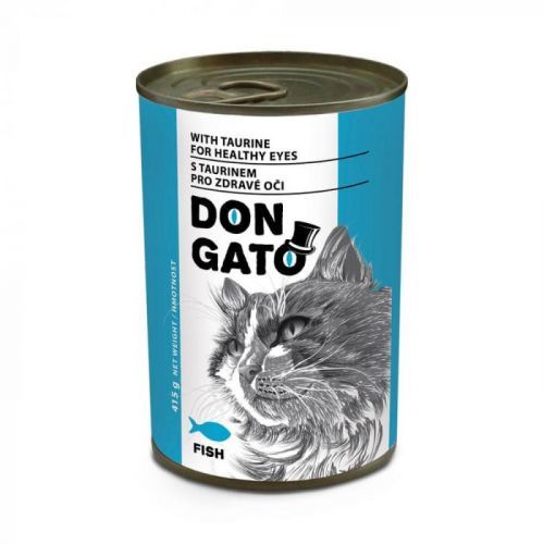 Dibaq DON GATO konzerva kočka ryba 10x415 g