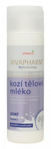 Vivaco Tělové mléko s kozím mlékem VIVAPHARM 200 ml