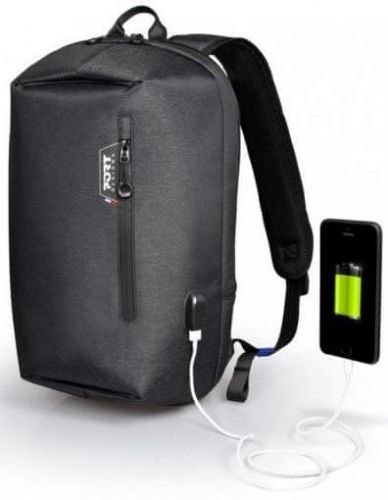 Port Designs San Francisco Backpack batoh na 15,6″ notebook a 10,1″ tablet 135063, šedý