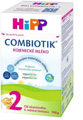 HiPP 2 BIO Combiotik Pokračovací mléčná kojenecká výživa 700 g