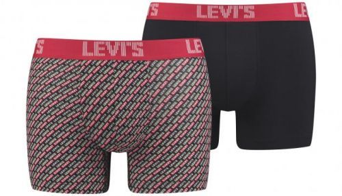 Levi's Boxerky 2 ks Černá Červená