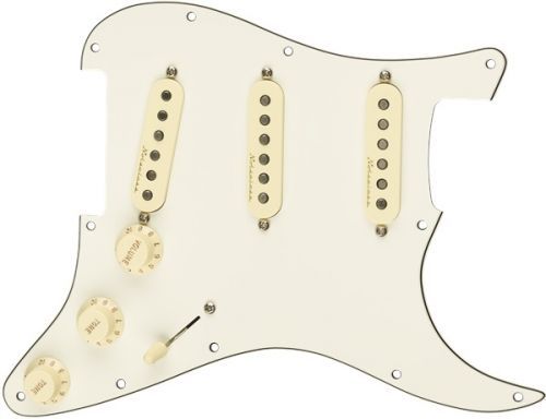 Fender Pre-Wired Pickguard, Strat SSS V NSLS WBW