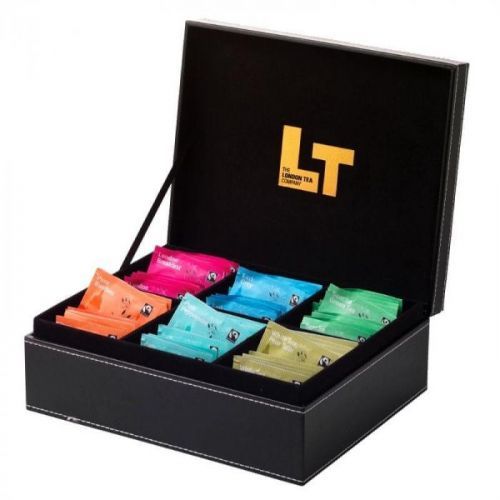 London Tea Company luxusní kazeta mix sáčkových čajů 90ks - 6 druhů
