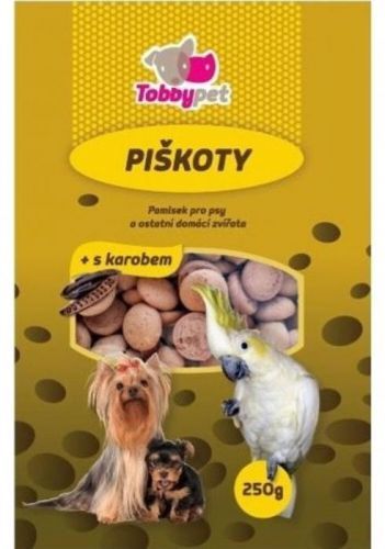 Piškoty s karobem 250g