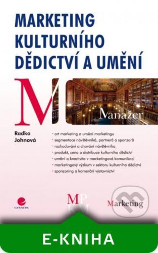E-kniha: Marketing kulturního dědictví a umění od Johnová Radka