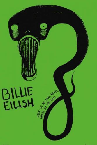 GB EYE Plakát, Obraz - Billie Eilish - Ghoul, (61 x 91,5 cm)