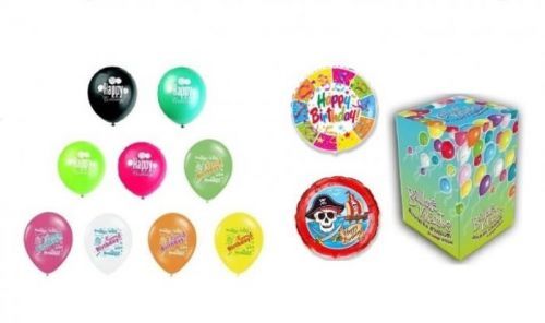 BALLONPUB Helium na plnění balonků + narozeninové balónky - 420 l