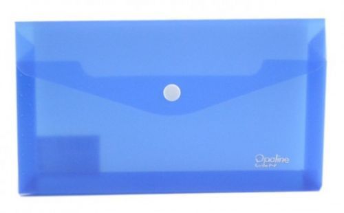 Karton P+P Prostorová sloha s drukem - DL - Opaline - modrá - 2-303