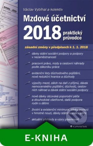 Mzdové účetnictví 2018 - Václav Vybíhal a kolektiv