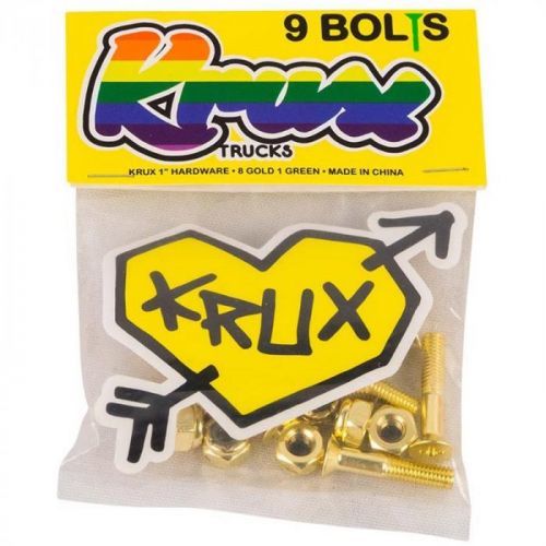 šroubky KRUX - Krome Phillips Hardware 1 in Gold Bx=6 Pks/9 (105164) velikost: 1in