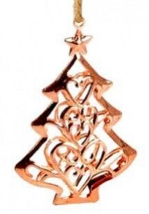 MFP Stromek závěs 6 ks - kov - 3D měděný - 8885545