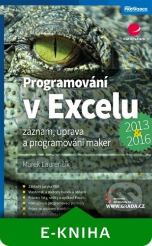 Programování v Excelu 2013 a 2016 - Marek Laurenčík