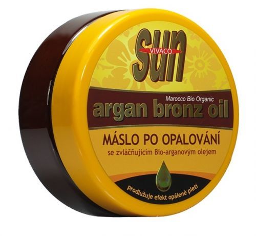 Vivaco Sun Vital Máslo po opalování s BIO arganovým olejem SUN VIVACO 200 ml