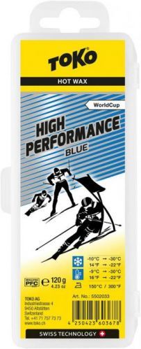 Toko High Performance Hot Wax blue - 120g 120g