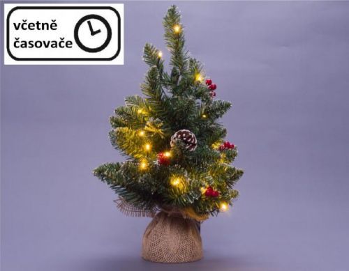 Vánoční stromek s osvětlením - 90 cm, 50 LED