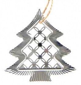 MFP Stromek závěs 6 ks - kov - stříbrný - 8885541